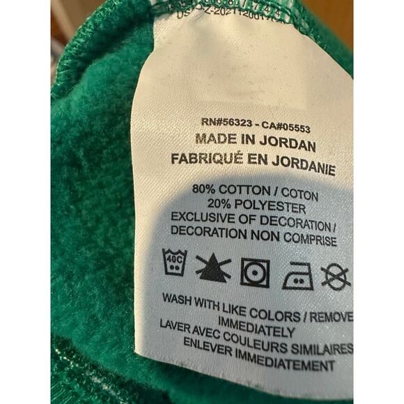 Nike Men’s Solo Swoosh Fleece Joggers – Green – Size Large Casual Athletic Pants - Picture 5 of 7